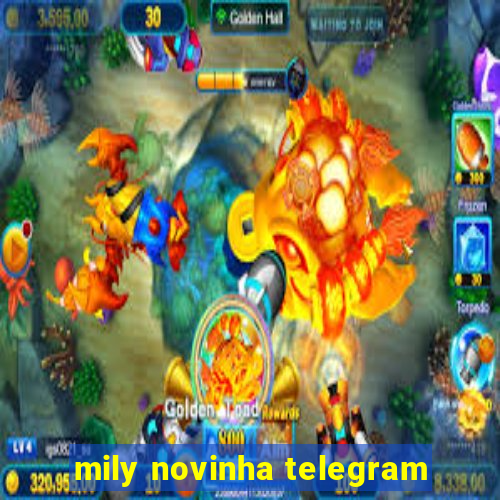 mily novinha telegram